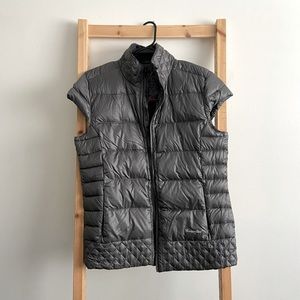 Gray Puffer Moosejaw Vest